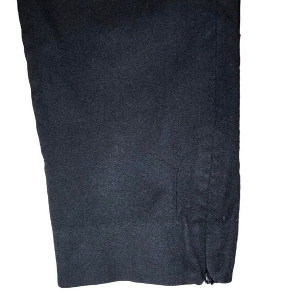 Banana Republic Sloan Side Zipper Slim Fit Ankle Pants in Dark Black Women’s 6 - Picture 6 of 10